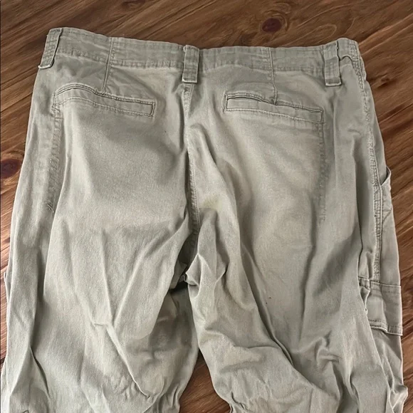 Men's Tan Cargo Pants - Picture 4 of 4